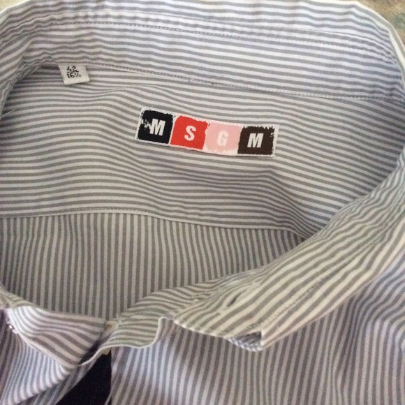 MSGM button down. Size L - Picture 3 of 8